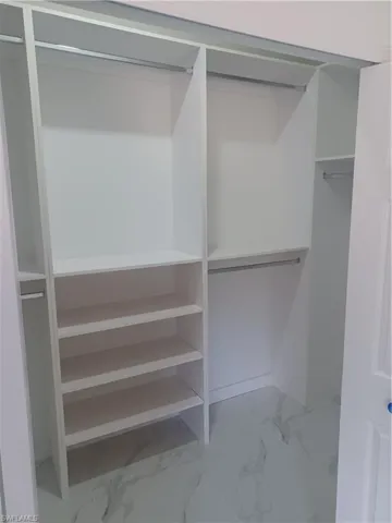 View of spacious closet