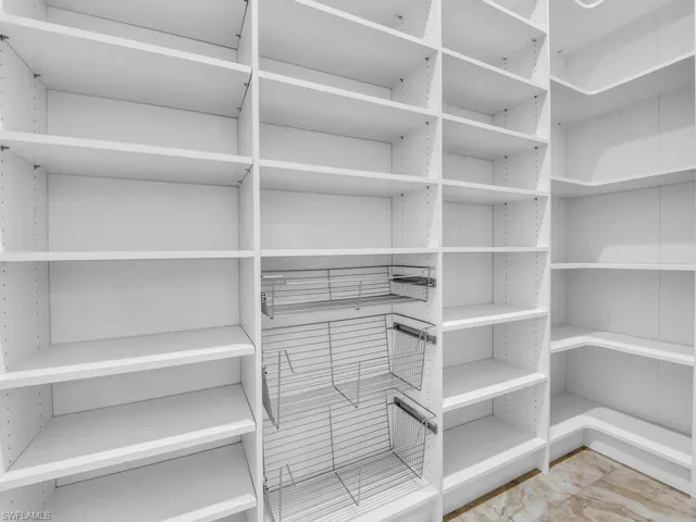 View of storage area