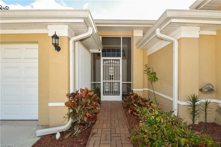 Property entrance