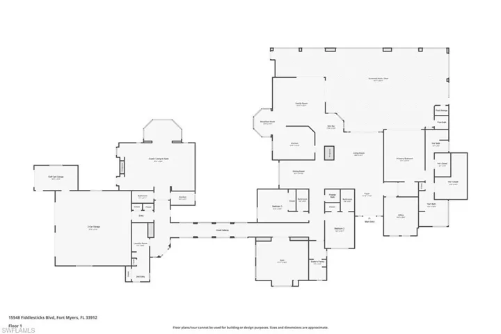 View of room layout