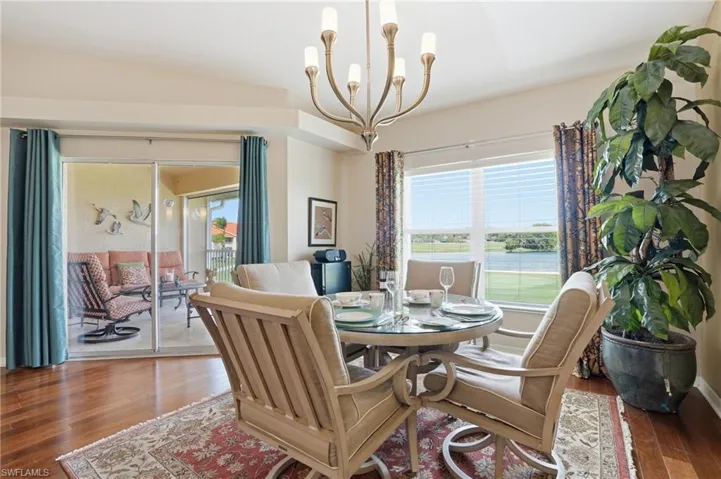 Spacious dining area with plenty of natural light.