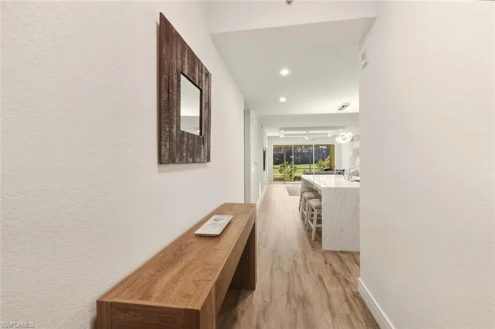Hallway from the entryway