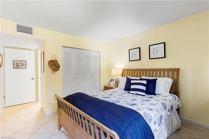 With closet and bathroom
