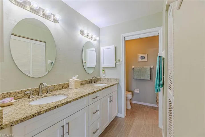 Beautifully updated primary bathroom