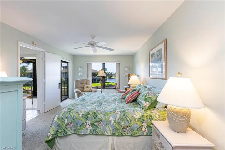 Primary suite with direct access to the lanai