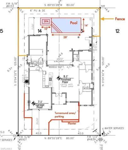 View of home floor plan