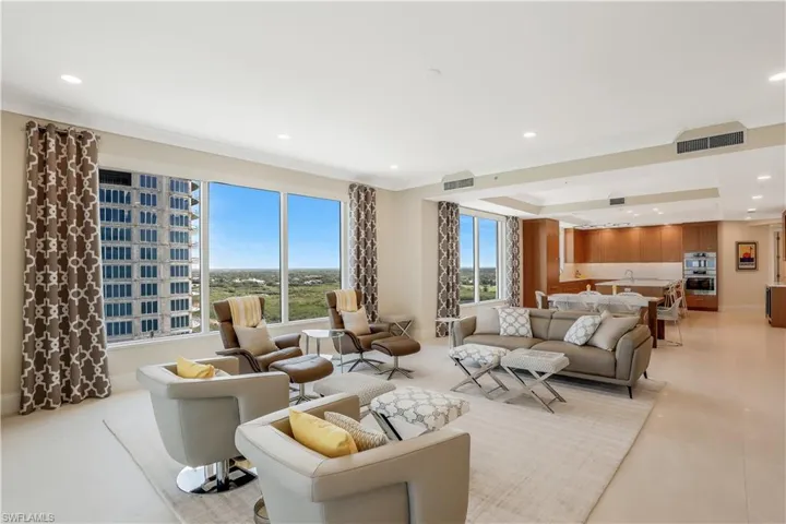 Sophisticated, understated and oh soelegant! Welcome home to your END unit inBonita Bay's latest tower of Seaglass.