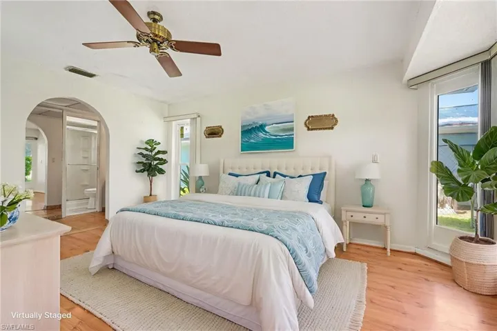 Primary suite (virtually staged)