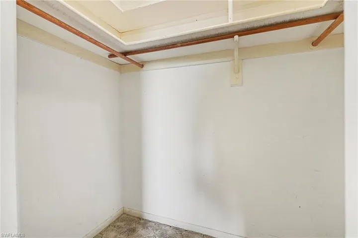 2nd bedroom walk-in closet