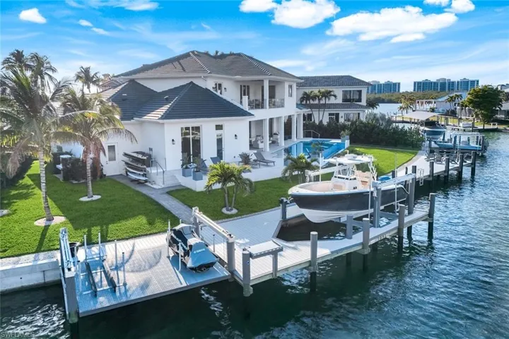 dockage for up to 80 ft boat plus a lift plus jet ski lift.