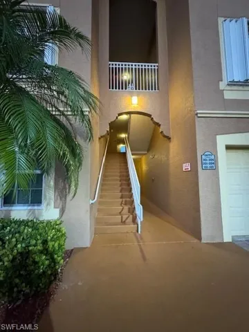 View of stairway