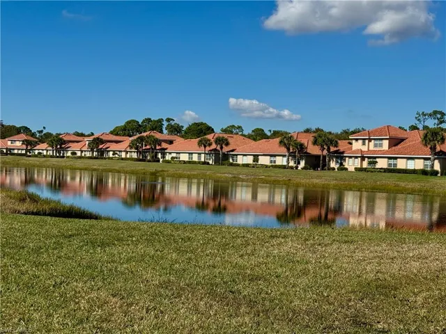 View of pond and community from the back of the property