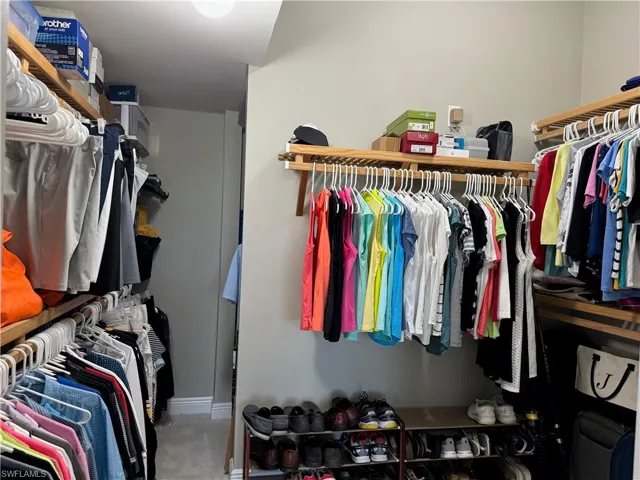Huge Master bedroom walk-in closet