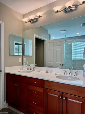 Double bowl sinks with new lighting
