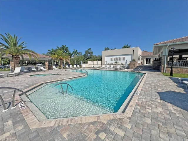 Clubhouse pool and spa