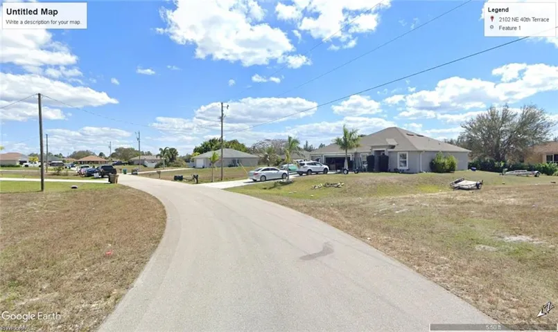 Street view towards South
