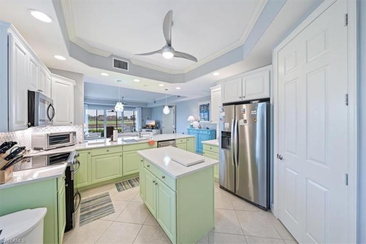 Updated Kitchen w/ Stainless Appliances and quartz countertops.