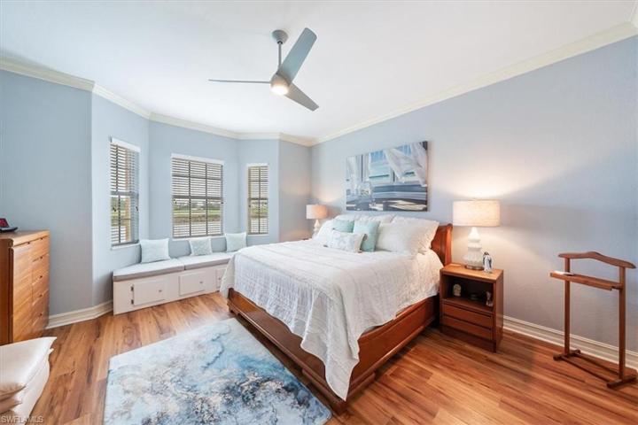 Primary Bedroom w/ built in window seat & storage