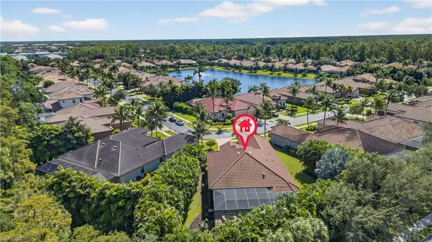 Aerial Vew of Black Bear Ridge Featuring Property Situated on Large Pie Shaped .40 Acre Lot