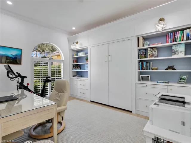 Den/Office with Queen Murphy Bed