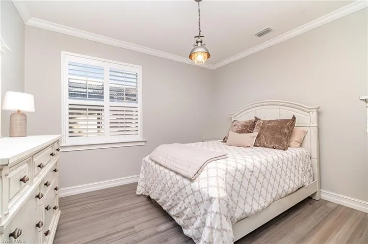 Den used as guest room