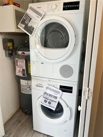 Front load Bosch Washer and Dryer!