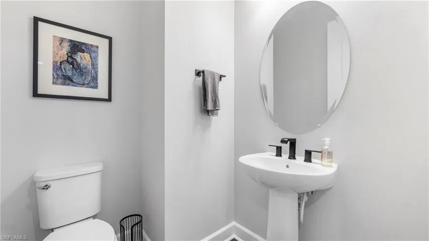 1st Floor half bath