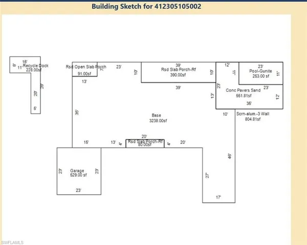 View of home floor plan