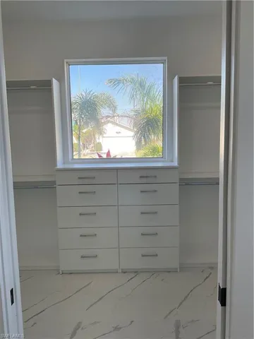 View of spacious closet