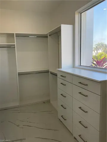 View of spacious closet