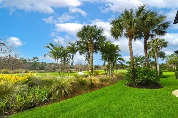 View of green lawn