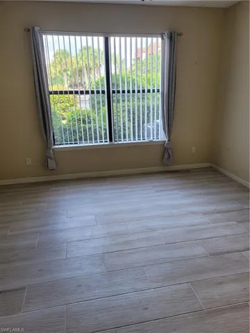 Bedroom view out to pool