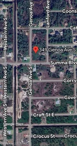 Aerial overview of property's location