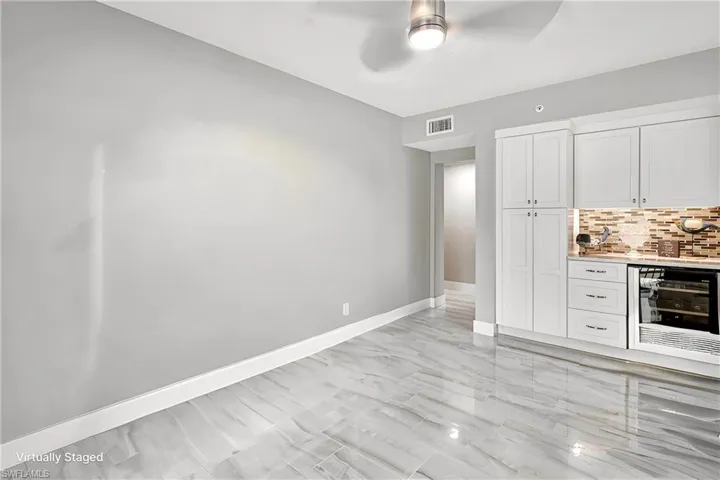 Family room, could be used as a den or eat in kitchen