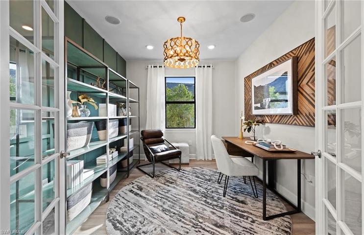 Photo of furnished model, options may vary.