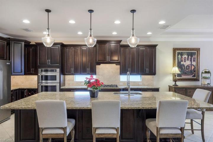 Kitchen and large island