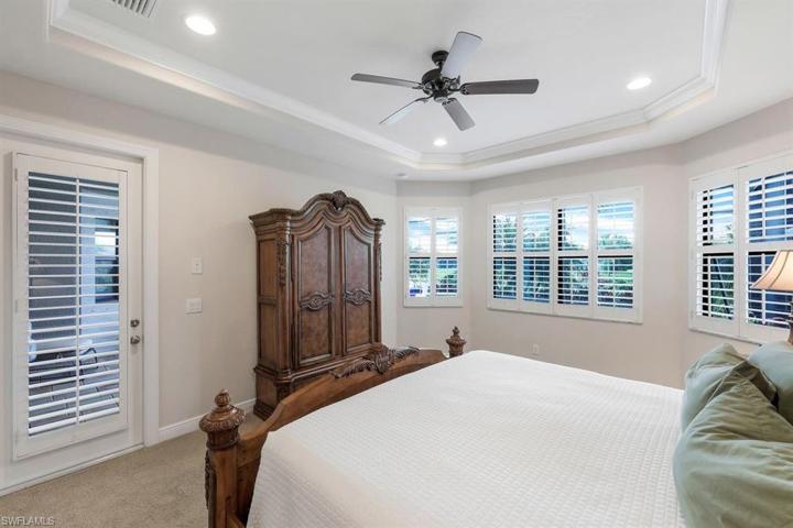 Owner's bedroom 2 with pool access door
