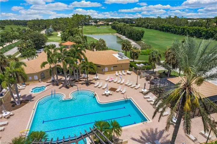 Pool with lap lanes