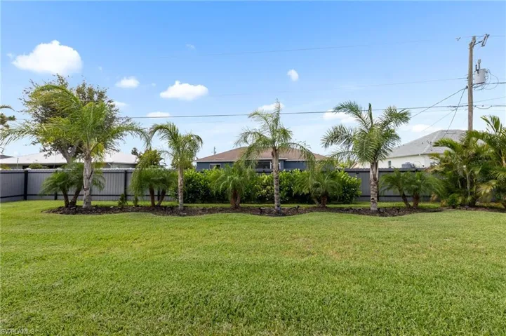 Back Yard with Room for a Pool