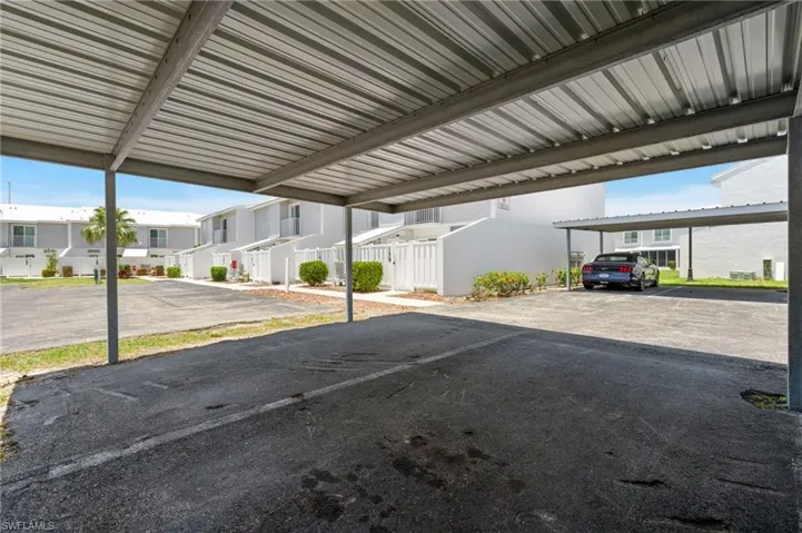 Covered and Close! Just a quick walk to the front door. Best parking spot in the community!