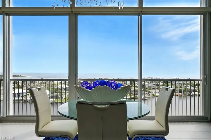 Sunroom with a water view - Virtually Edited Image