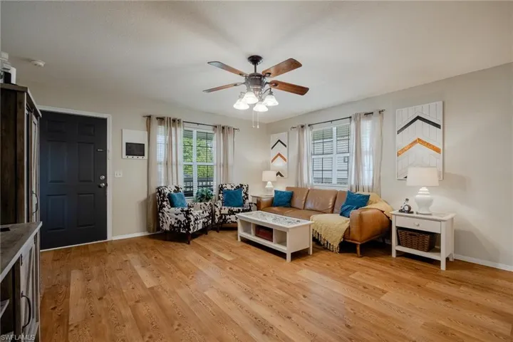 Looking back from Kitchen area toward Living room.