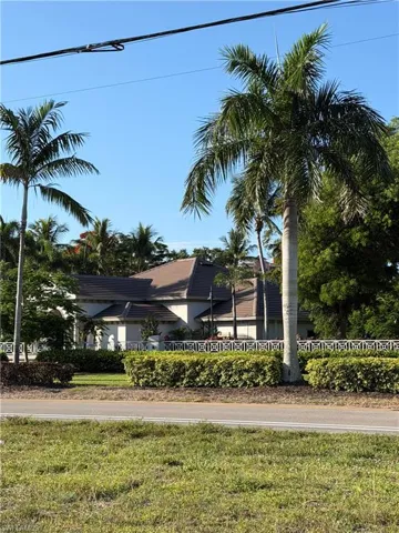 VIEW ACROSS THE STREET FROM THE LOT