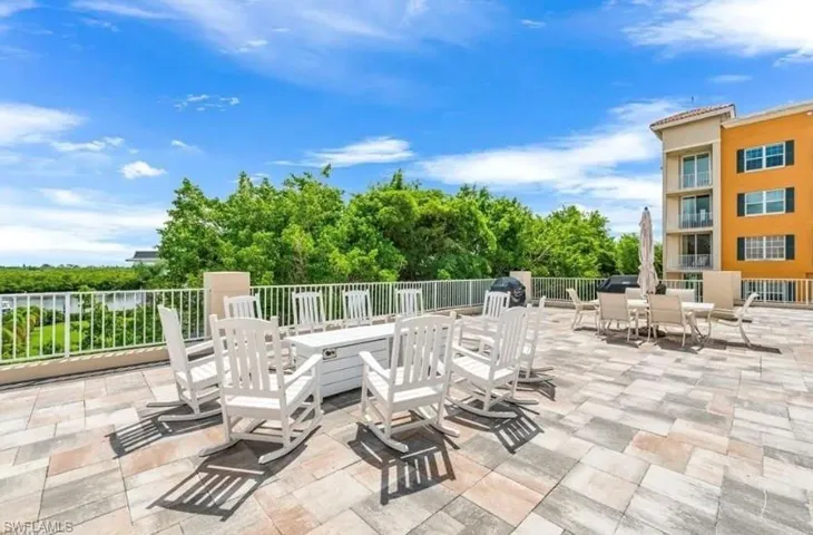 View of patio
