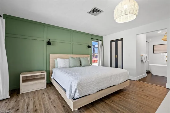 Primary Bedroom with Walk In Closet