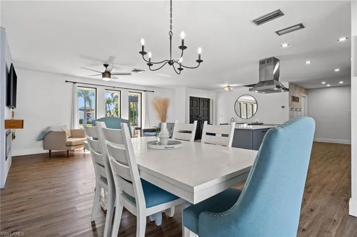 Dining Room and Living Room
