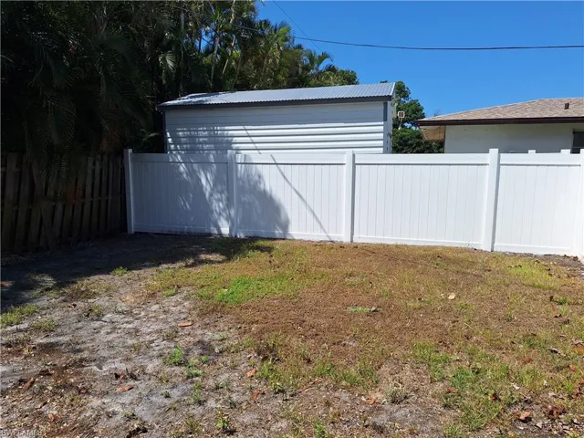 Rear Yard Area
