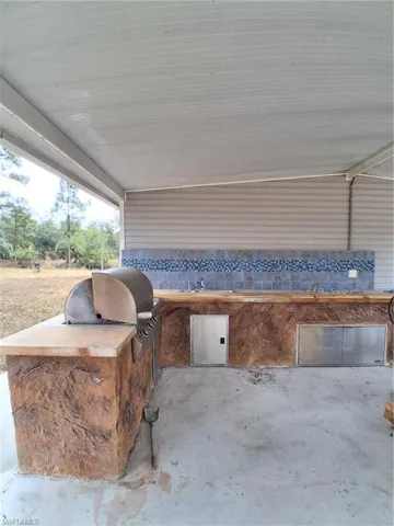 View of patio / terrace featuring area for grilling