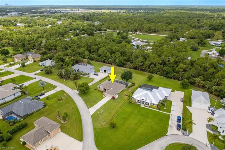 View of birds eye view of property
