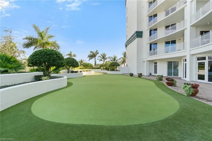 Putting Green for use by the residents